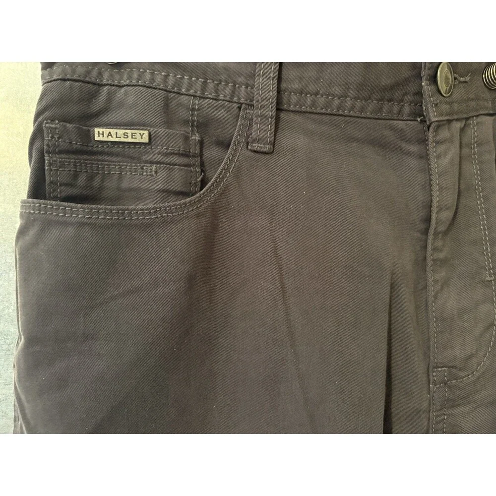 Denim Stretch Riveted Jeans Halsey 32X34 Gray 5 Pocket Pants Cotton H44 NEW $175